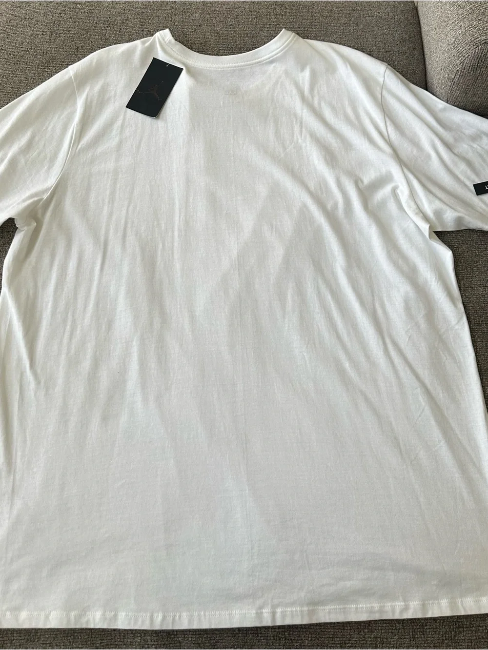 Jordan White Graphic 'GGG' Short-Sleeve Men’s Tee